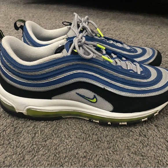 Air Max 97 OG Atlantic Blue Voltage Yellow - Picture 3 of 7